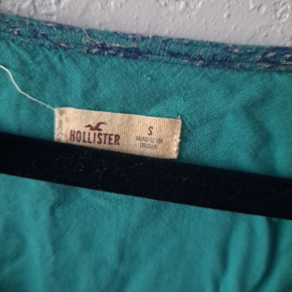 Hollister Boho Teal Mini dress - Picture 4 of 5